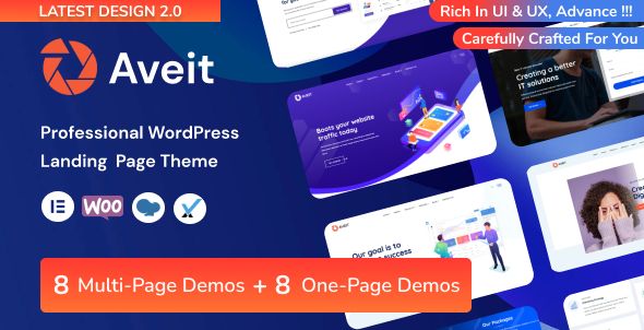 Aveit Landing Page WordPress 1 Aveit Landing Page WordPress