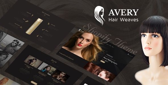 Avery Hair Weaves Shopify Theme