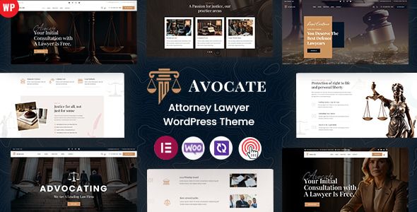 Avocate – Attorney Lawyer WordPress Theme 1 Avocate – Attorney Lawyer WordPress Theme