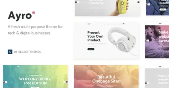 Ayro Pro - Tech Startup WordPress Theme
