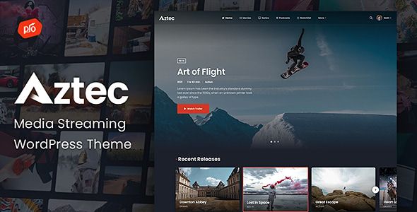Aztec – Video Streaming Membership Theme 1 Aztec – Video Streaming Membership Theme