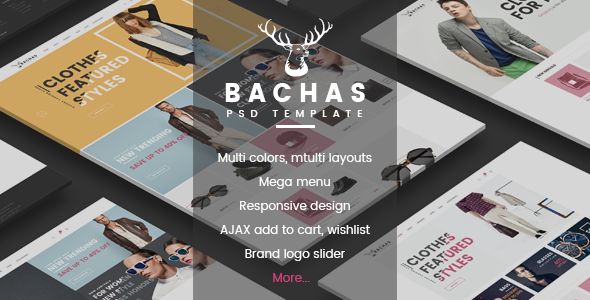 Bachas Drag & Drop Multipurpose Responsive Shopify Theme