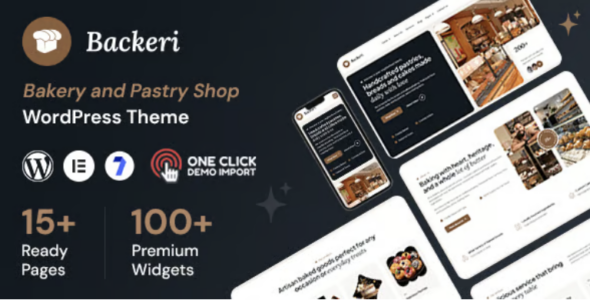 Backeri Bakery WordPress Theme