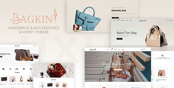 Bagkin Handbags & Shopping Clothes Responsive Shopify Theme