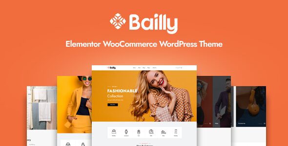 Bailly - Elementor WooCommerce WordPress Theme 1 Bailly Elementor Woo Commerce WordPress Theme