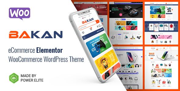 Bakan – eCommerce Elementor WooCommerce WordPress Theme 1 Bakan eCommerce WordPress Theme
