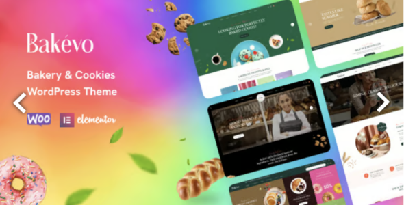 Bakevo Bakery & Cookies WordPress Theme