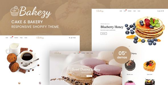 Bakezy - Cake & Bakery Responsive Shopify Theme