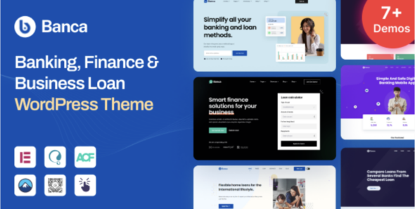 Banca WordPress Theme