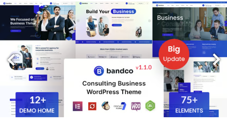 Bandco - Consulting Business WordPress Theme 1 Bandco Consulting Business WordPress Theme