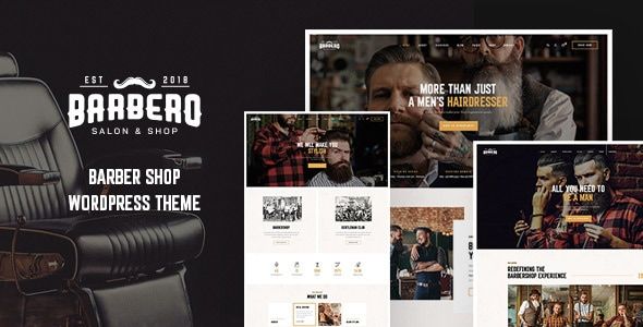 Barbero – Hair Salon WordPress Theme 1 Barbero – Hair Salon WordPress Theme