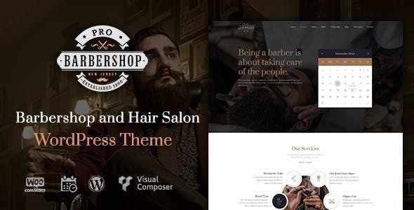 Barbershop - WordPress Theme 1 Barbershop WordPress Theme