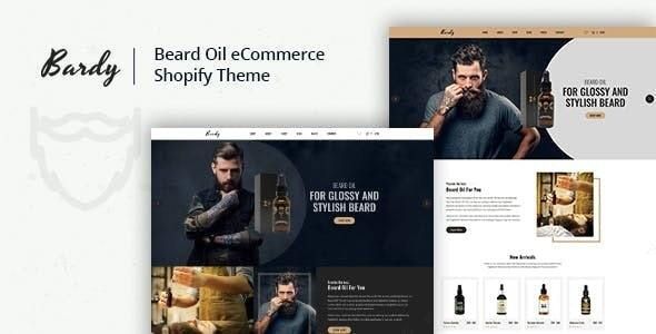 Bardy Beard Oil Shopify Theme