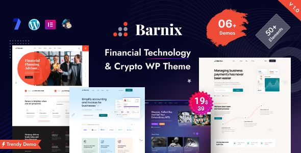 Barnix – Finance & Business WordPress Theme 1 Barnix – Finance & Business WordPress Theme