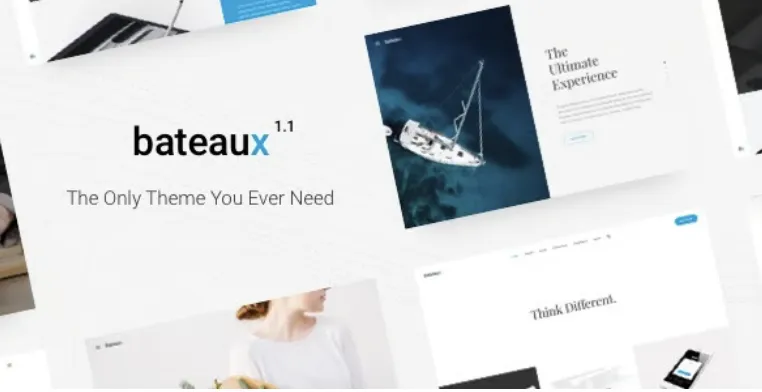 Bateaux Pro – Creative Multi-Purpose WordPress Theme 1 Bateaux Pro WordPress Theme
