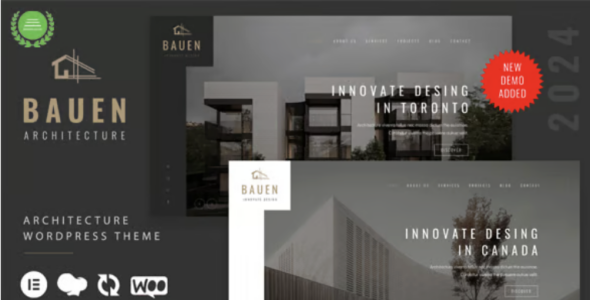 BAUEN Architecture WordPress Theme