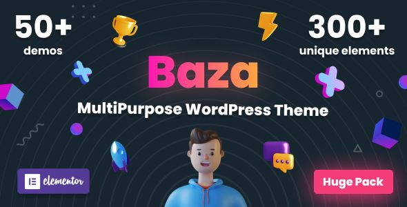 Baza – Creative MultiPurpose WordPress Theme 1 Baza – Creative Multi Purpose WordPress Theme