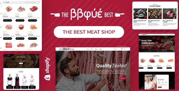 BBque | Butcher, Meat Shop Shopify Theme