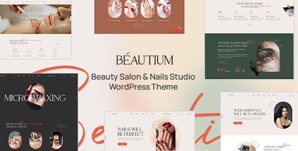 Beautium | Beauty Salon Nails WordPress Theme 1 Beautium Beauty Salon Nails WordPress Theme