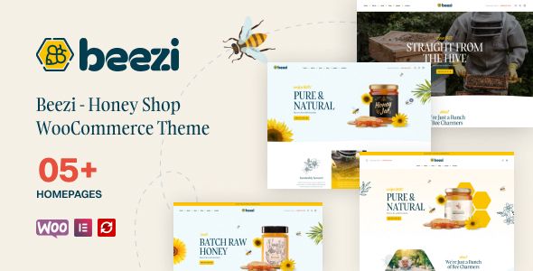 Beezi – Honey Shop WooCommerce Theme 1 Beezi – Honey Shop WooCommerce Theme