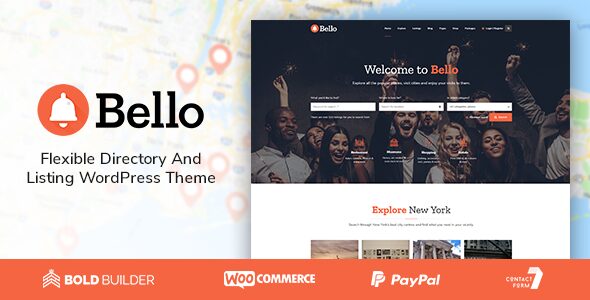 Bello - Directory & Listing WordPress Theme 1 Bello - Directory & Listing WordPress Theme