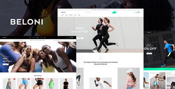 Beloni – Workout Wear WooCommerce WordPress Theme 1 Beloni – Workout Wear Woo Commerce WordPress Theme