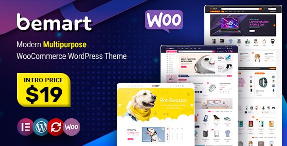 Bemart – Modern Multipurpose WooCommerce WordPress Theme 1 Bemart Modern Multipurpose Woo Commerce WordPress Theme