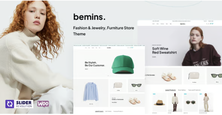 Bemins – Fashion & Jewelry, Furniture Store WordPress Theme 1 Bemins – Fashion & Jewelry, Furniture Store WordPress Theme
