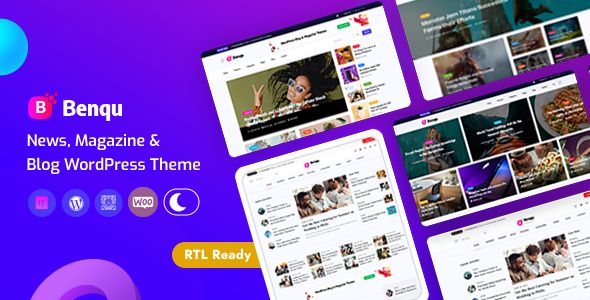 Benqu – News Magazine WordPress Theme 1 Benqu – News Magazine WordPress Theme