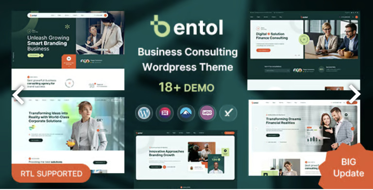 Bentol - Business Consulting WordPress Theme 1 Bentol Business Consulting WordPress Theme