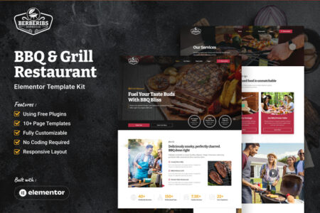 Berberibs BBQ & Grill Restaurant WordPress Plugin
