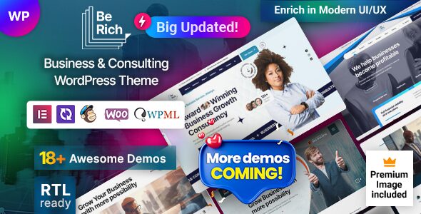 Berich - Consulting Corporate WordPress Theme 1 Berich - Consulting Corporate WordPress Theme
