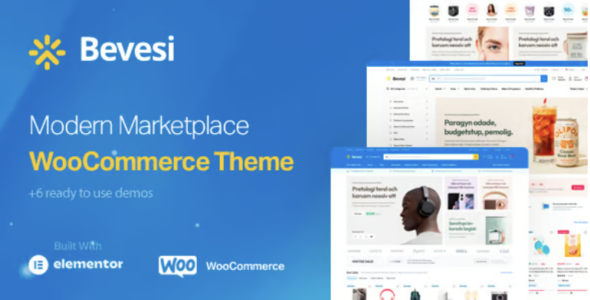 Bevesi Multi-Vendor and Marketplace WooCommerce Theme