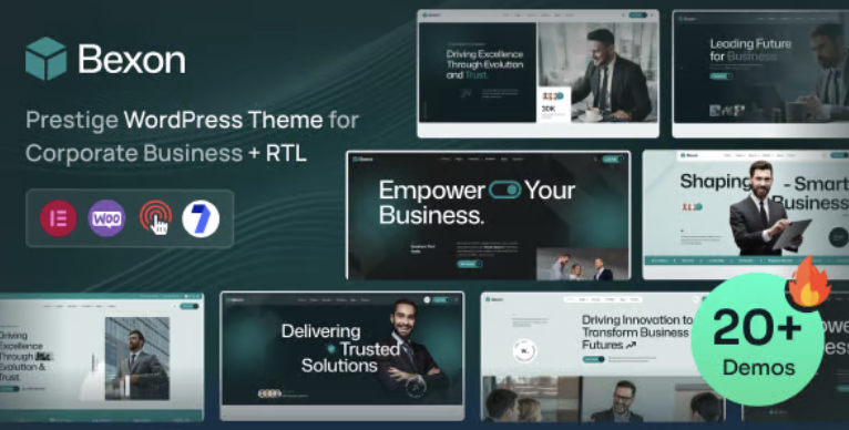 Bexon - Corporate Business WordPress Theme 1 Bexon Prestige WordPress Theme