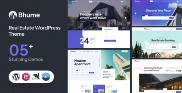 Bhume Real Estate WordPress Theme