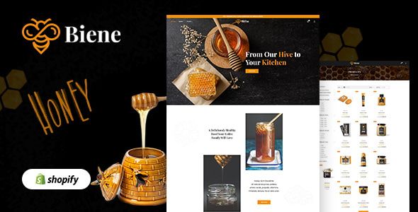 Biene Honey Shop Shopify Theme