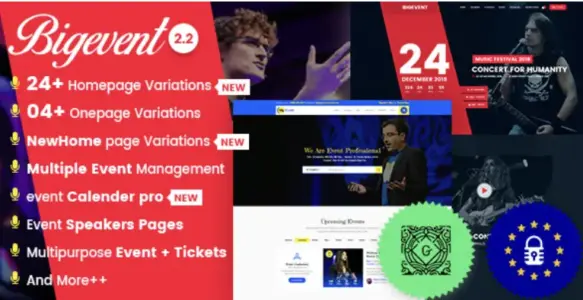 Big Event- Conference Event WordPress Theme