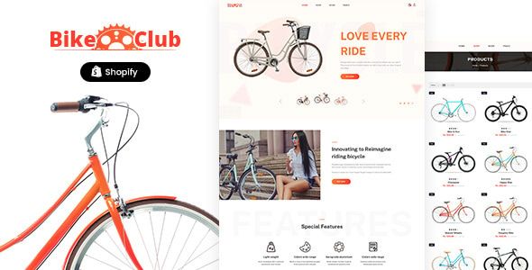 Bikez - Cycle, Bike Shop Single Product Shopify Theme