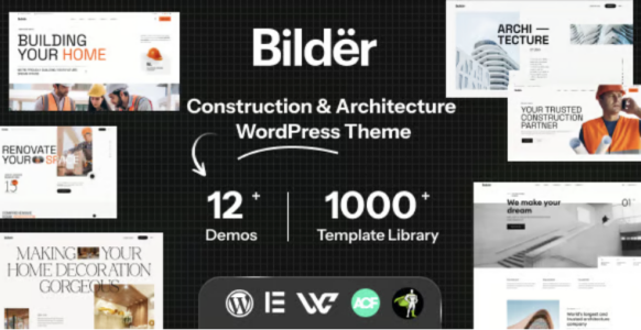 Bilder Construction Architecture WordPress Theme