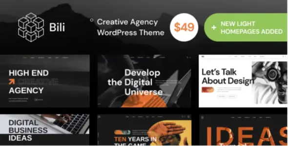 Bili Creative Agency WordPress Theme