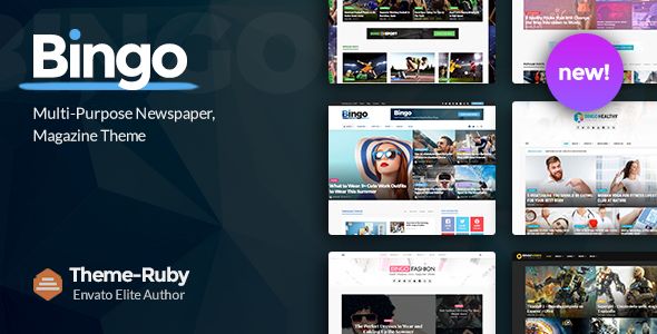 Bingo – Newspaper Magazine WordPress Theme 1 Bingo – Newspaper Magazine WordPress Theme