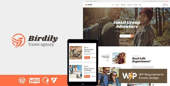 Birdily | Travel Agency Tour Booking WordPress Theme 1 Birdily | Travel Agency Tour Booking WordPress Theme