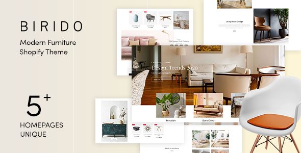 Birido Modern Furniture Shopify Theme