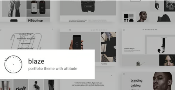 Blaze - Portfolio WordPress Theme