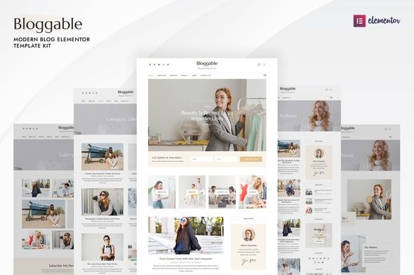 Bloggable – Modern Blog Elementor Template Kit 1 Bloggable Modern Blog Elementor Template Kit