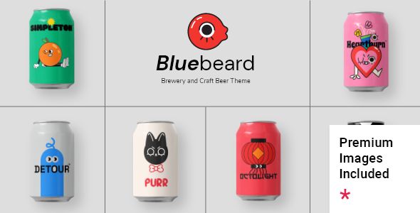 Bluebeard – Brewery and Craft Beer Theme 1 Bluebeard Brewery and Craft Beer Theme