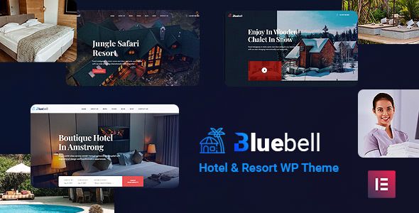 Bluebell - Hotel & Resort WordPress Theme 1 Bluebell - Hotel & Resort WordPress Theme