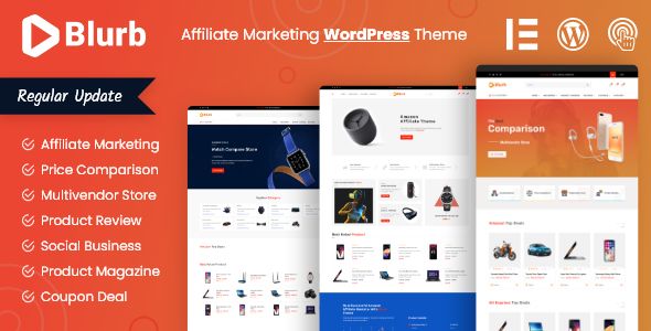 Blurb - Affiliate Marketing WordPress Theme 1 Blurb Affiliate Marketing WordPress Theme