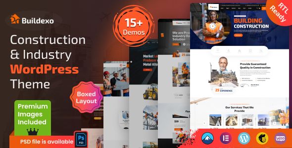 Blxo – Construction WordPress Theme 1 Blxo – Construction WordPress Theme