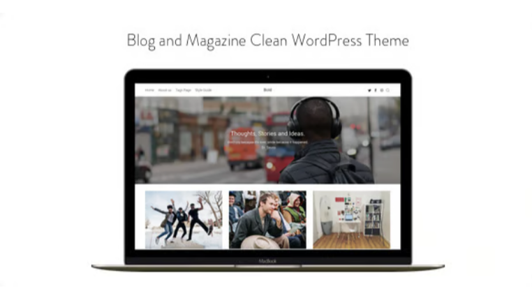 Bold - Blog and Magazine Clean WordPress Theme 1 Bold - Blog and Magazine Clean WordPress Theme